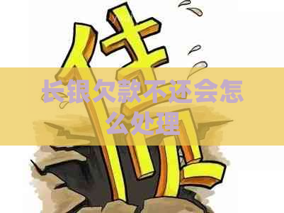 长银欠款不还会怎么处理
