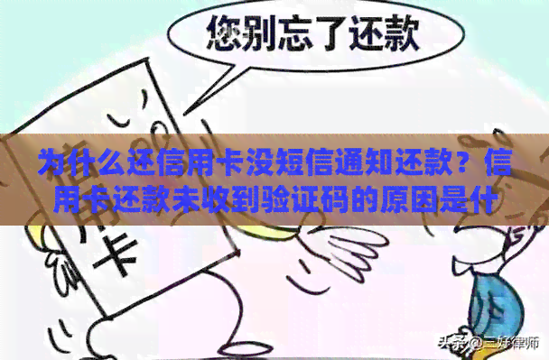 为什么还信用卡没短信通知还款？信用卡还款未收到验证码的原因是什么？