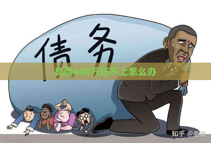 负债600万还不上怎么办