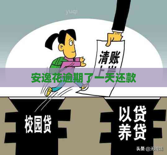 安逸花逾期了一天还款