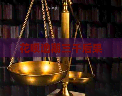 白条逾期三千后果