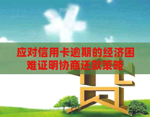 应对信用卡逾期的经济困难证明协商还款策略