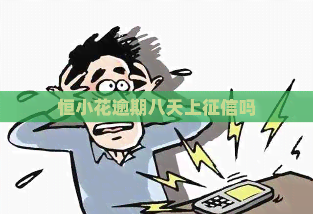 恒小花逾期八天上吗