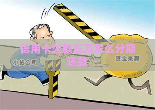 信用卡欠款五万怎么分期还款