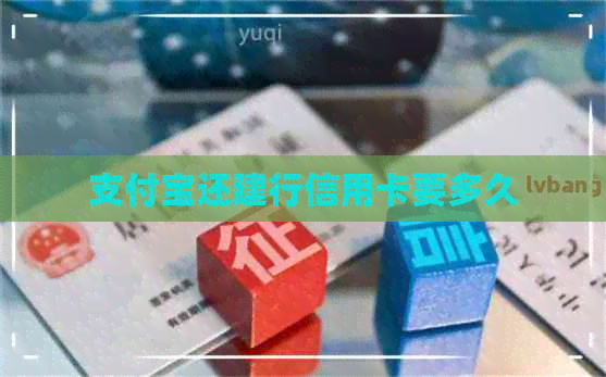 支付宝还建行信用卡要多久