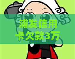 浦发信用卡欠款3万一年未还款：原因、后果及可能的解决方案全面解析