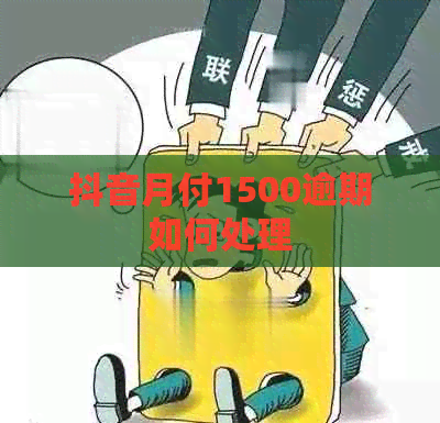 抖音月付1500逾期如何处理