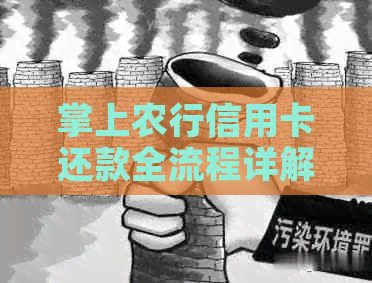 掌上农行信用卡还款全流程详解：手续费、操作步骤、还款时间等一网打尽