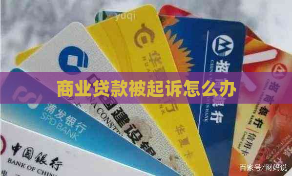 商业贷款被起诉怎么办