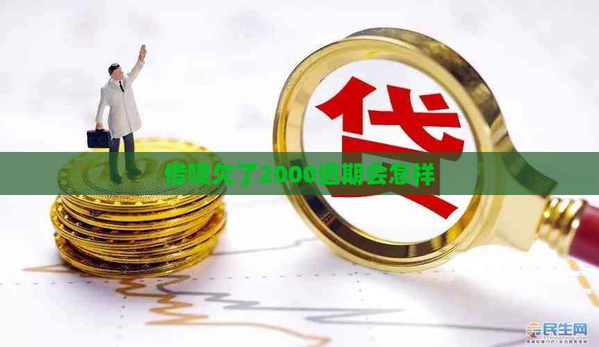借呗欠了2000逾期会怎样