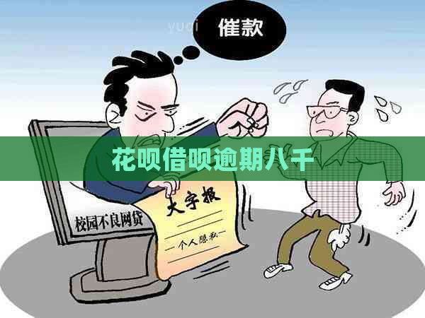 花呗借呗逾期八千