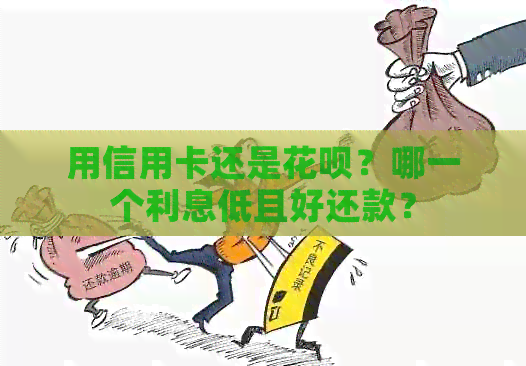 用信用卡还是信用卡？哪一个利息低且好还款？