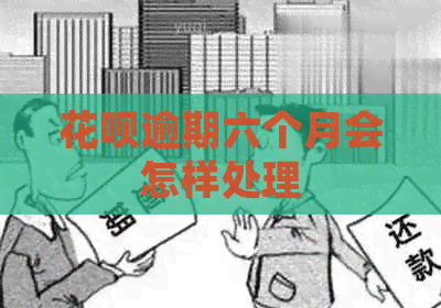 白条逾期六个月会怎样处理