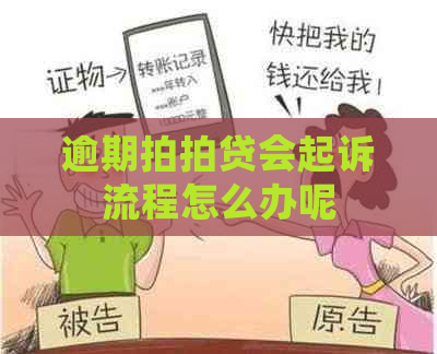 逾期会起诉流程怎么办呢 逾期会起诉流程怎么办呢