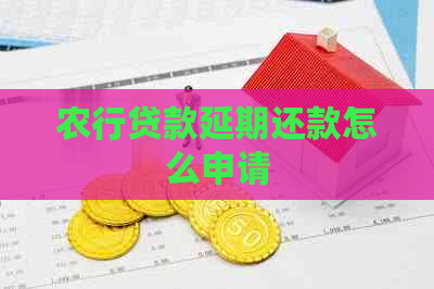 农行贷款延期还款怎么申请