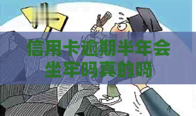 信用卡逾期半年会坐牢吗真的吗