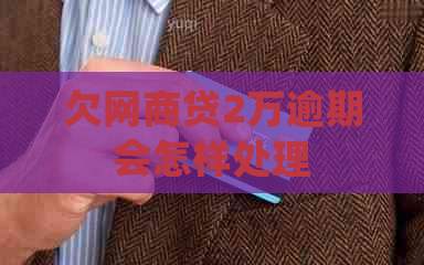 欠网商贷2万逾期会怎样处理