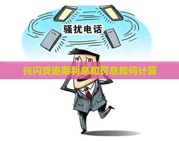 兴闪贷逾期利息和罚息如何计算