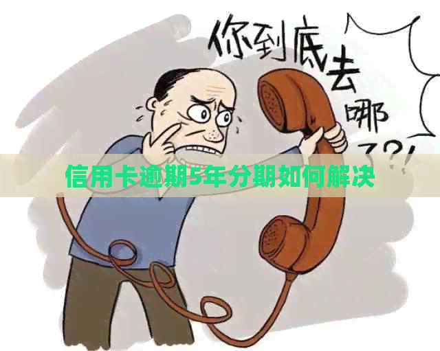 信用卡逾期5年分期如何解决