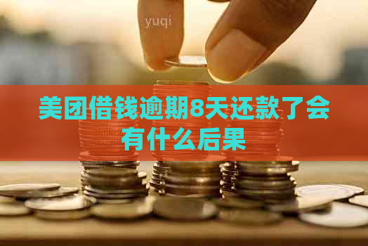 美团借钱逾期8天还款了会有什么后果