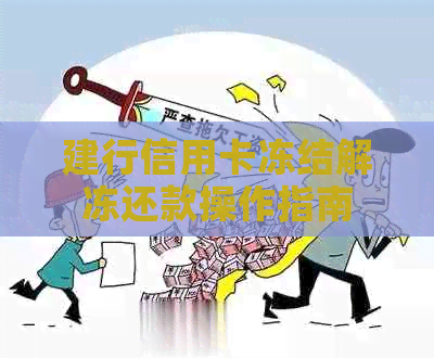 建行信用卡冻结解冻还款操作指南