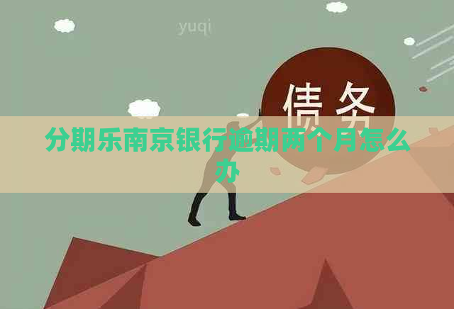 南京银行逾期两个月怎么办