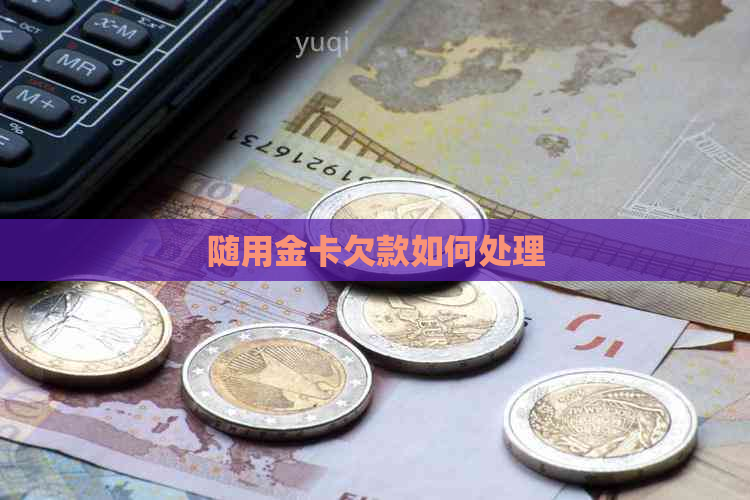 随用金卡欠款如何处理