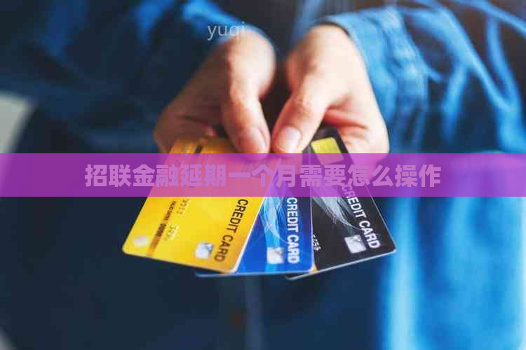 招联金融延期一个月需要怎么操作
