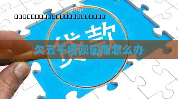 欠五千信用卡逾期怎么办