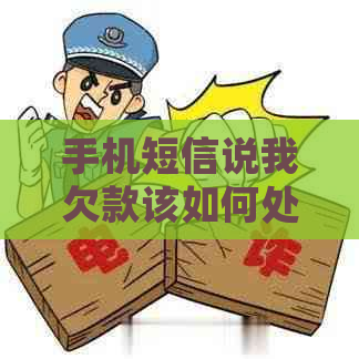手机短信说我欠款该如何处理