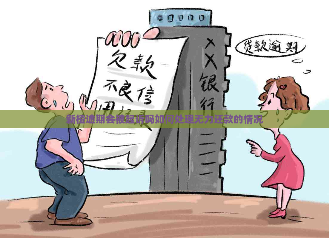 新橙逾期会被起诉吗如何处理无力还款的情况