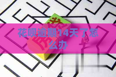 花呗逾期14天了怎么办