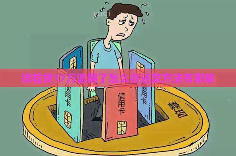 微粒贷17万逾期了怎么办还款方法有哪些