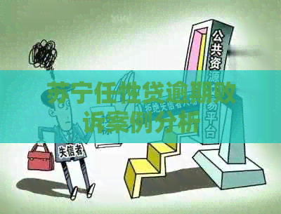 苏宁任性贷逾期败诉案例分析