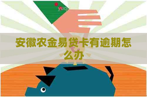 安徽农金易贷卡有逾期怎么办