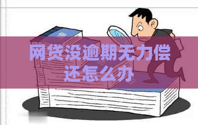 网贷没逾期无力偿还怎么办