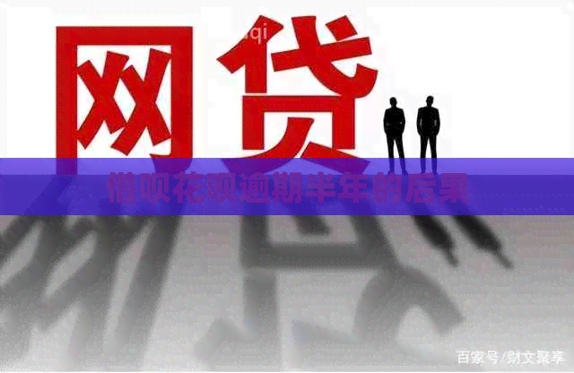信用卡白条逾期半年的后果