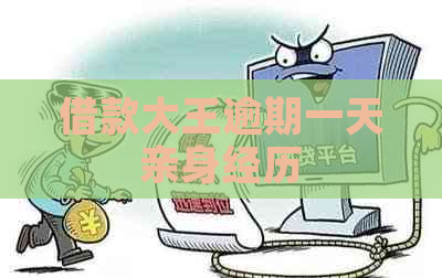 借款大王逾期一天亲身经历