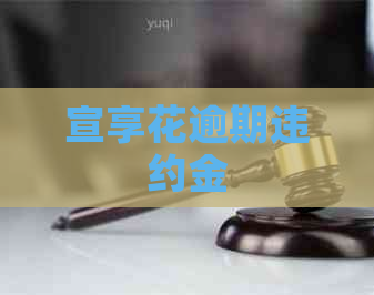 宣享花逾期违约金