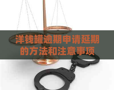 洋钱罐逾期申请延期的方法和注意事项