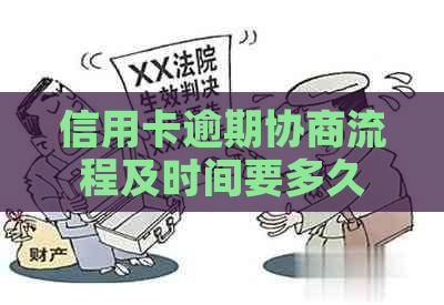 信用卡逾期协商流程及时间要多久