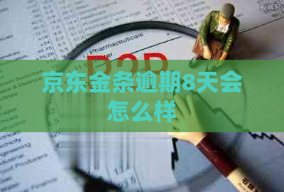 京东金条逾期8天会怎么样