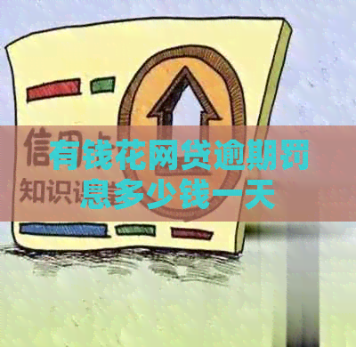 有钱花网贷逾期罚息多少钱一天