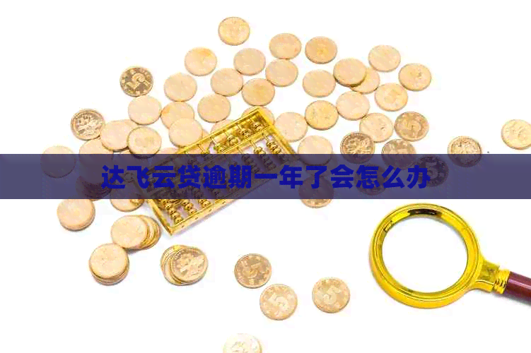 达飞云贷逾期一年了会怎么办