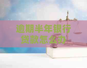 逾期半年银行贷款怎么办