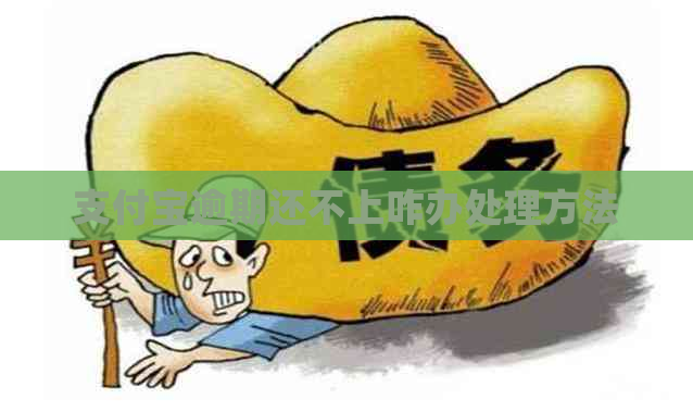 支付宝逾期还不上咋办处理方法