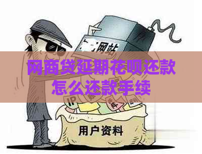 网商贷延期花呗还款怎么还款手续