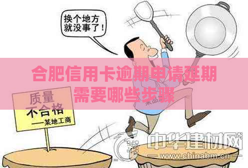 合肥信用卡逾期申请延期需要哪些步骤