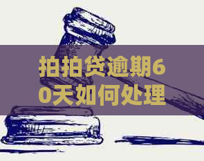逾期60天如何处理