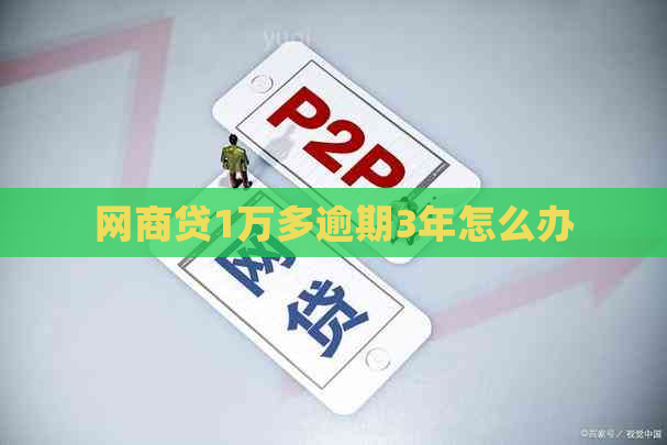 网商贷1万多逾期3年怎么办
